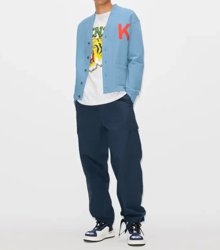 LYS02021 Kenzo 男款背後大象頭外套