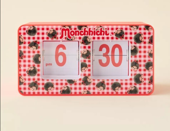【預購】Monchhichi 蒙奇奇 時鐘  翻頁時鐘