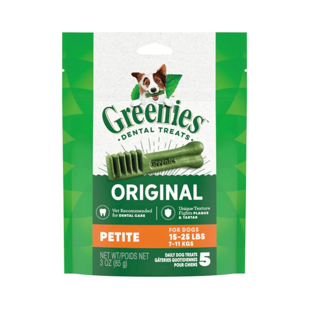 Greenies 狗小食 潔齒牙骨 Petite．3oz EXP:08/2026
