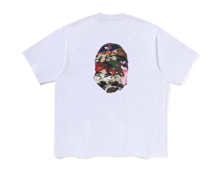 【BAPE男生】0704發售寬版 正反猿人頭 HYBRID CAMO APE HEAD RELAXED FIT TEE