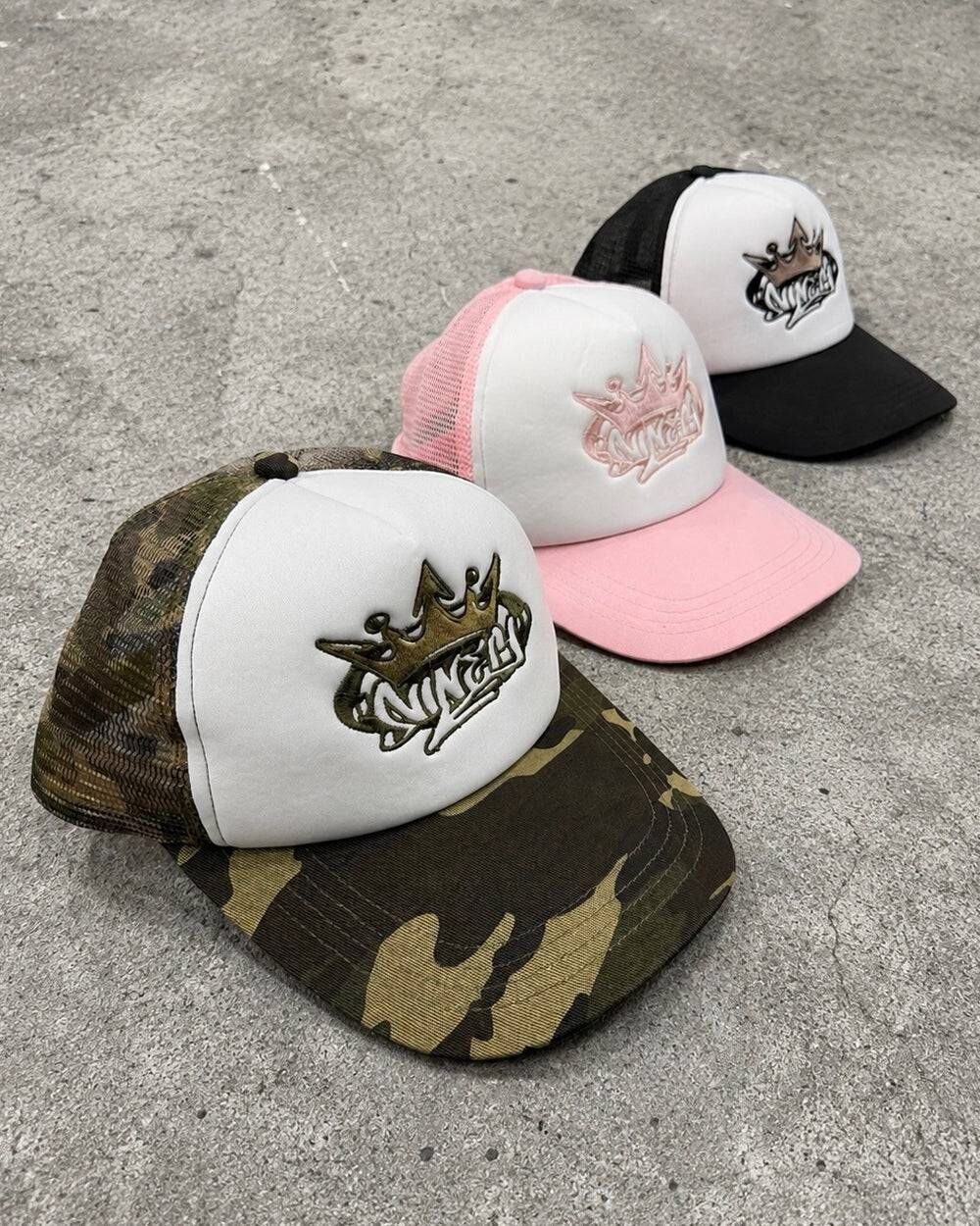 【9090】0704發售新品 King Logo Mesh Cap