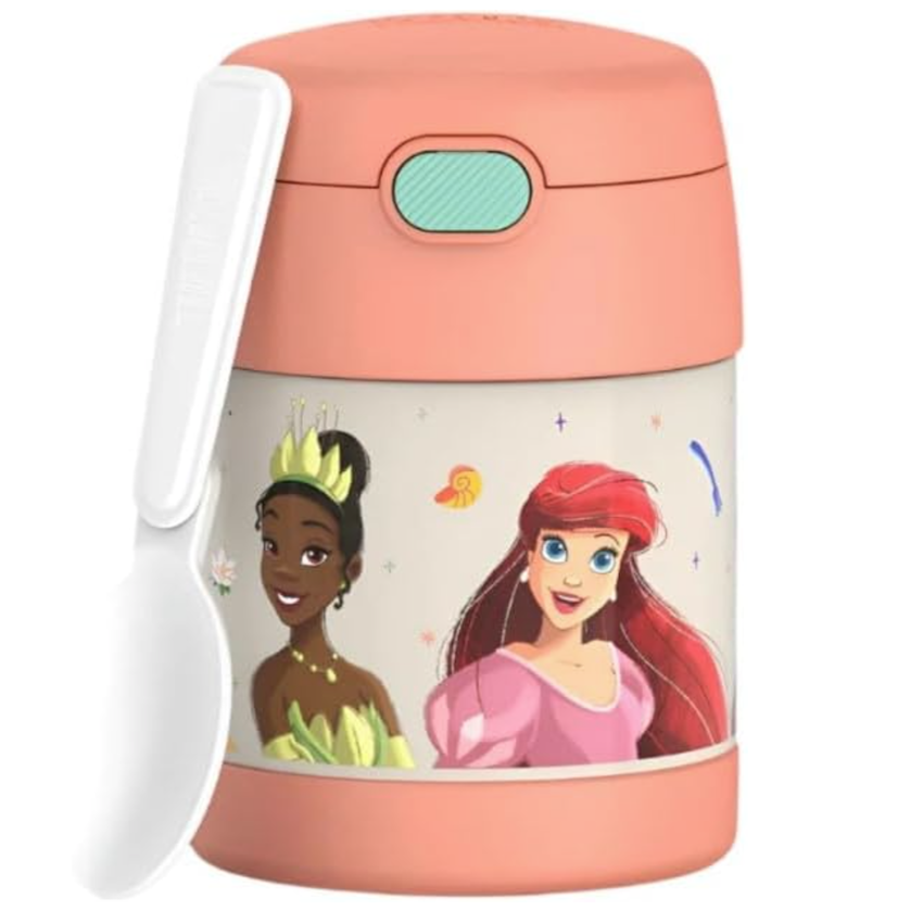 美國 Thermos Disney Princess 不鏽鋼真空兒童保溫食物壺