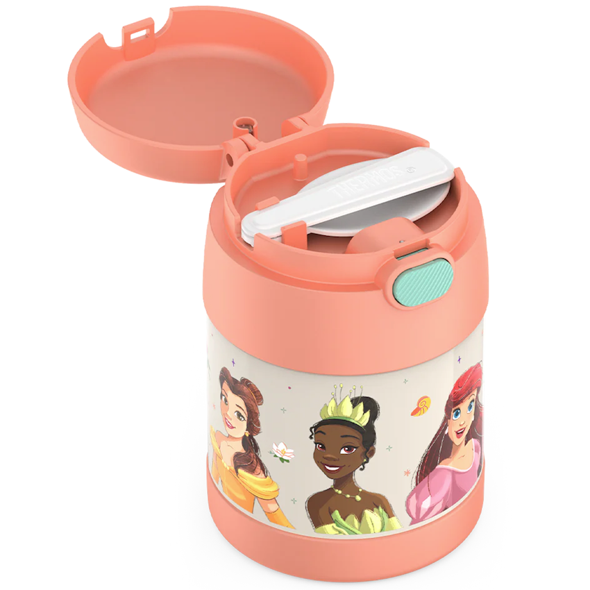 美國 Thermos Disney Princess 不鏽鋼真空兒童保溫食物壺