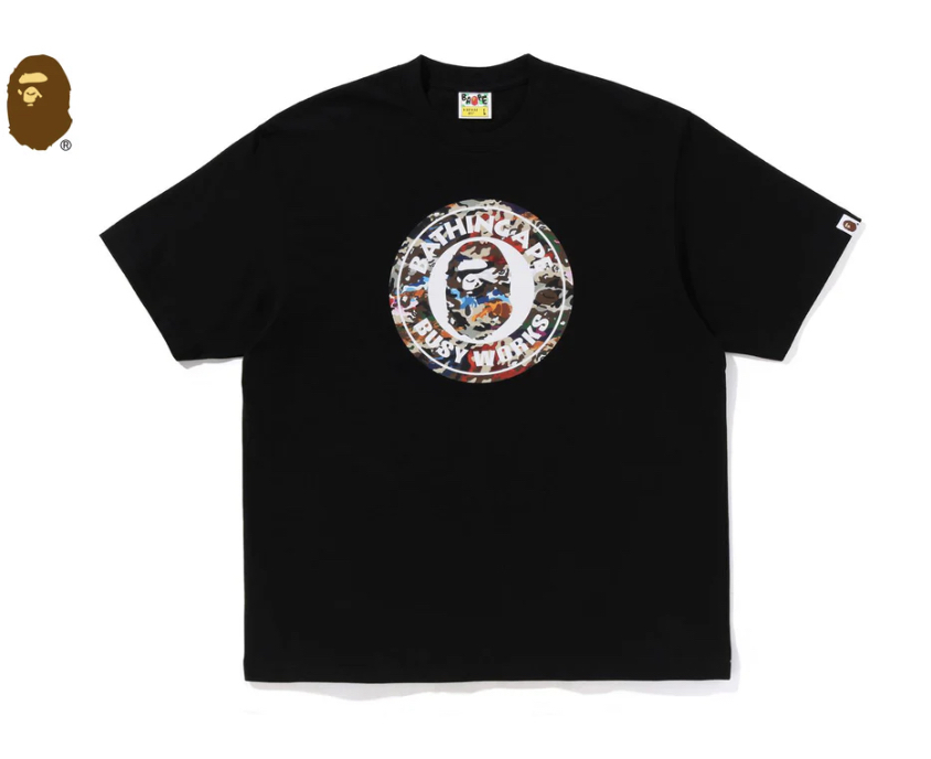 【BAPE男生】0704發售寬版 HYBRID CAMO BUSY WORKS RELAXED FIT TEE