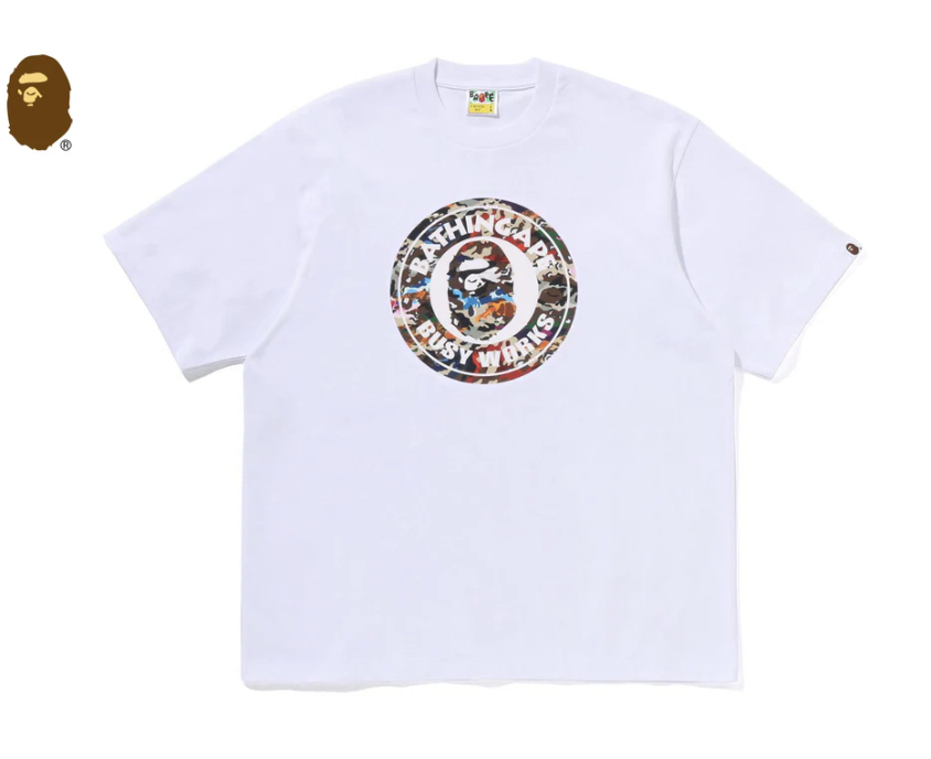 【BAPE男生】0704發售寬版 HYBRID CAMO BUSY WORKS RELAXED FIT TEE