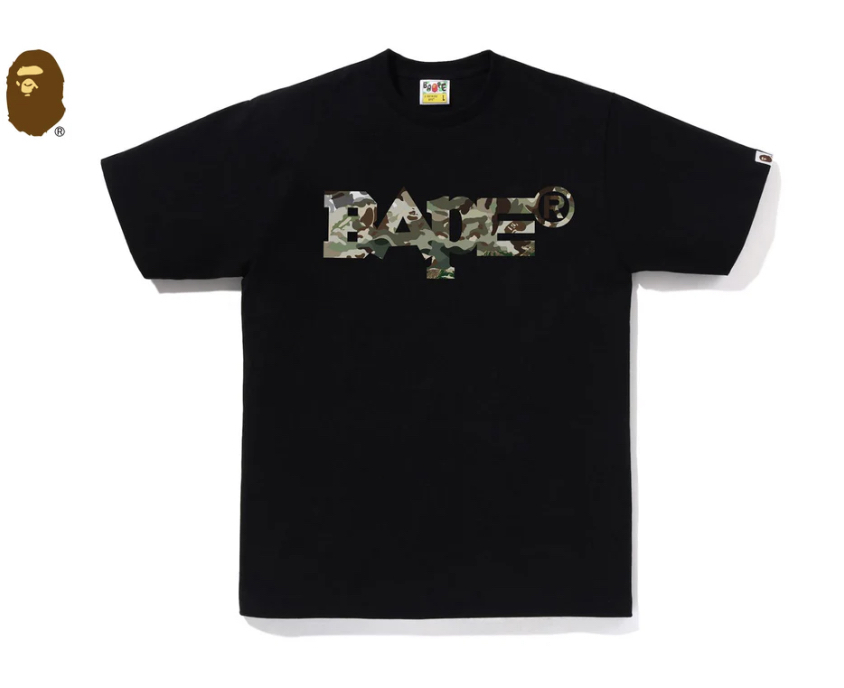 【BAPE男生】0704發售HYBRID CAMO MIXED BAPE LOGO TEE