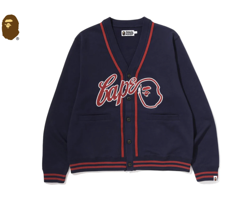 【BAPE男生】0704發售BAPE SWEAT CARDIGAN