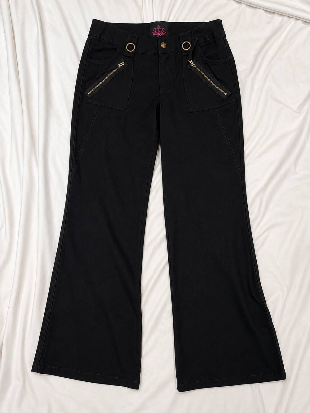 【9090 girl】0704發售新品 Rayon Linen Low-Rise Pants