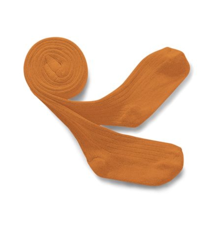 (預購) COLLEGIEN 羅紋褲襪 Louise - 670 Terracotta 暖橘