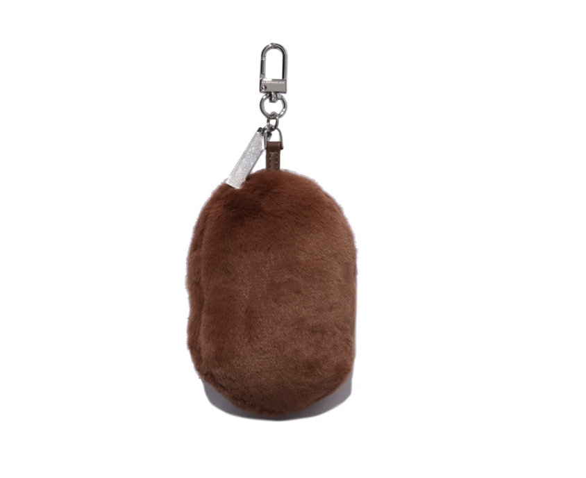 【BAPE配件】0704發售APE HEAD FAUX FUR KEYCHAIN
