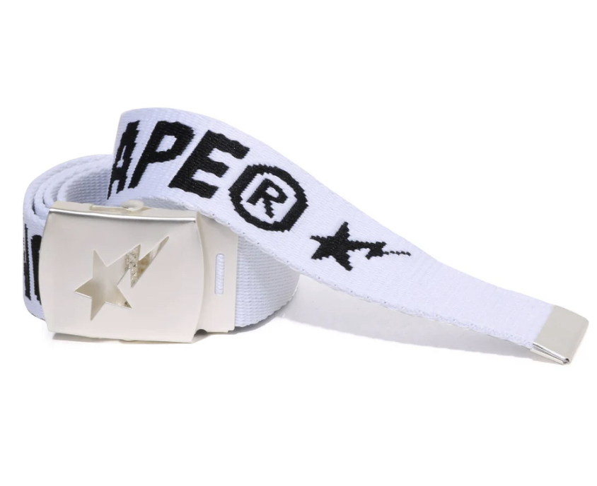 【BAPE配件】0704發售LOGO GI BELT
