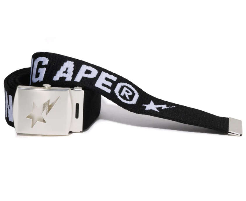 【BAPE配件】0704發售LOGO GI BELT