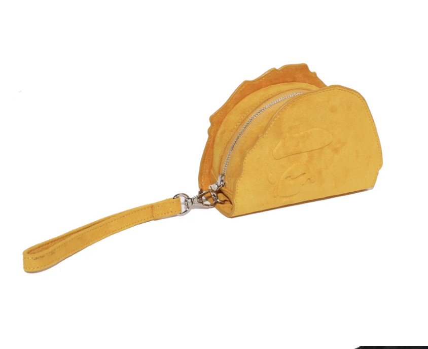 【BAPE配件】0704發售APE HEAD SUEDE EMBOSSED POUCH