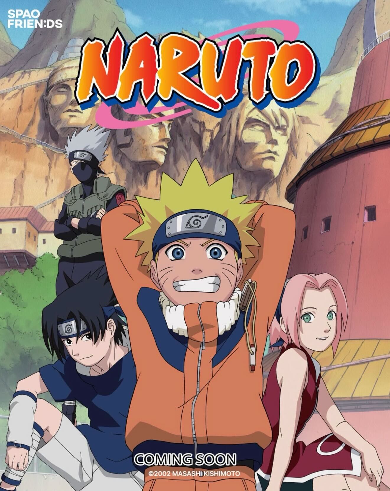預購】韓國SPAO Naruto 火影忍者聯名系列居家系列夏季睡衣睡褲套裝短袖Tee
