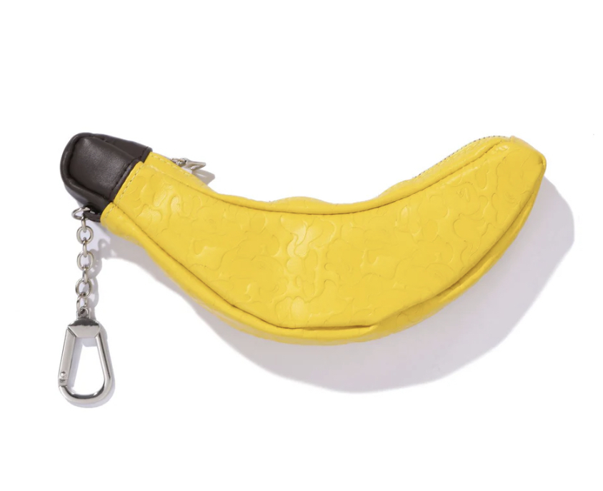 【BAPE配件】0704發售SOLID CAMO BANANA MINI POUCH