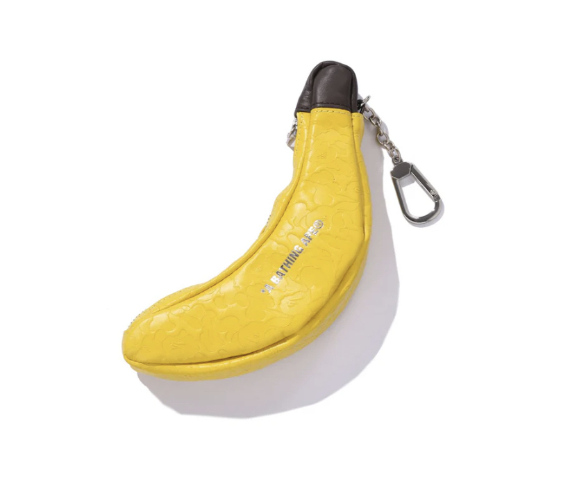 【BAPE配件】0704發售SOLID CAMO BANANA MINI POUCH