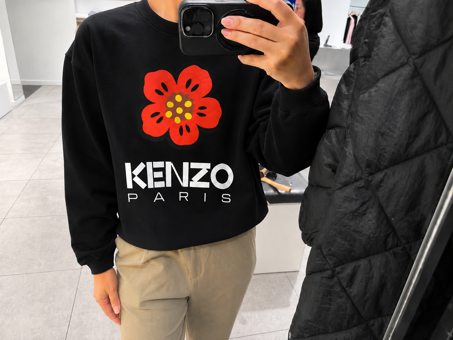LYS02018 Kenzo 男款經典花花長袖衛衣