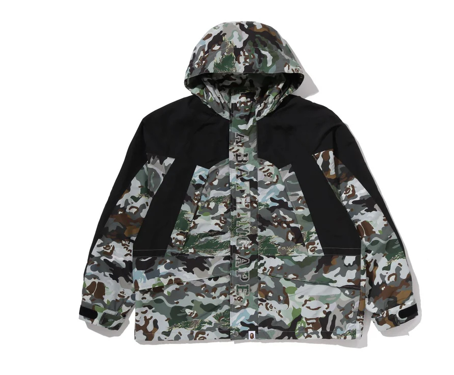 【BAPE男生】0704發售HYBRID CAMO SNOWBOARD JACKET