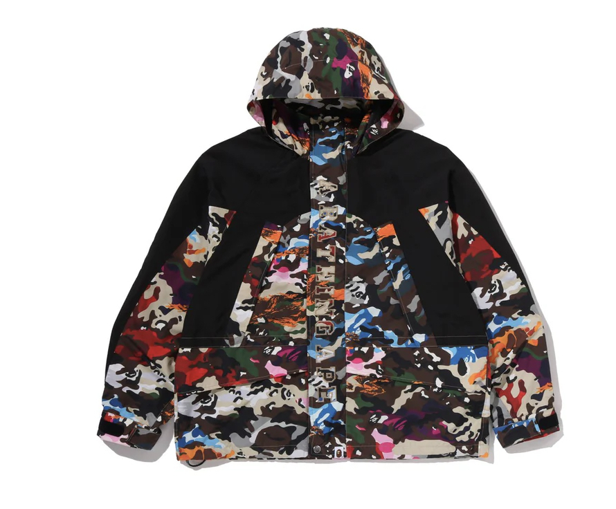 【BAPE男生】0704發售HYBRID CAMO SNOWBOARD JACKET