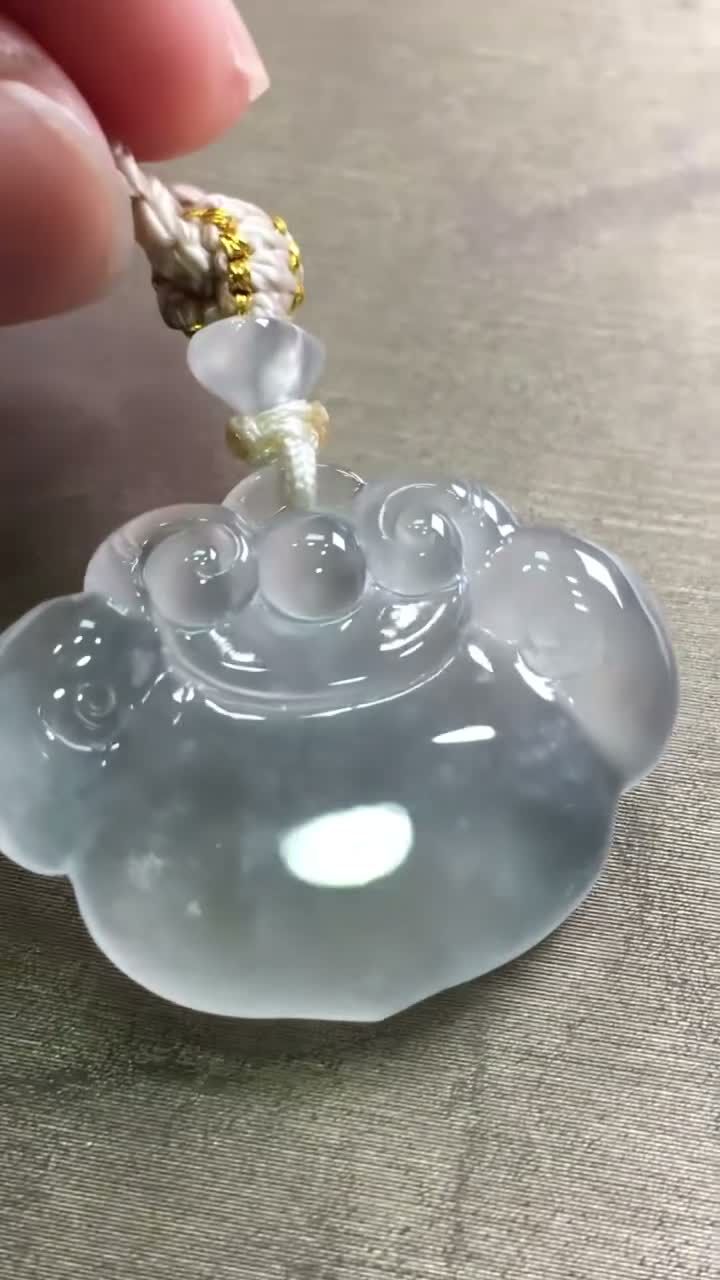 617325 翡翠高冰如意