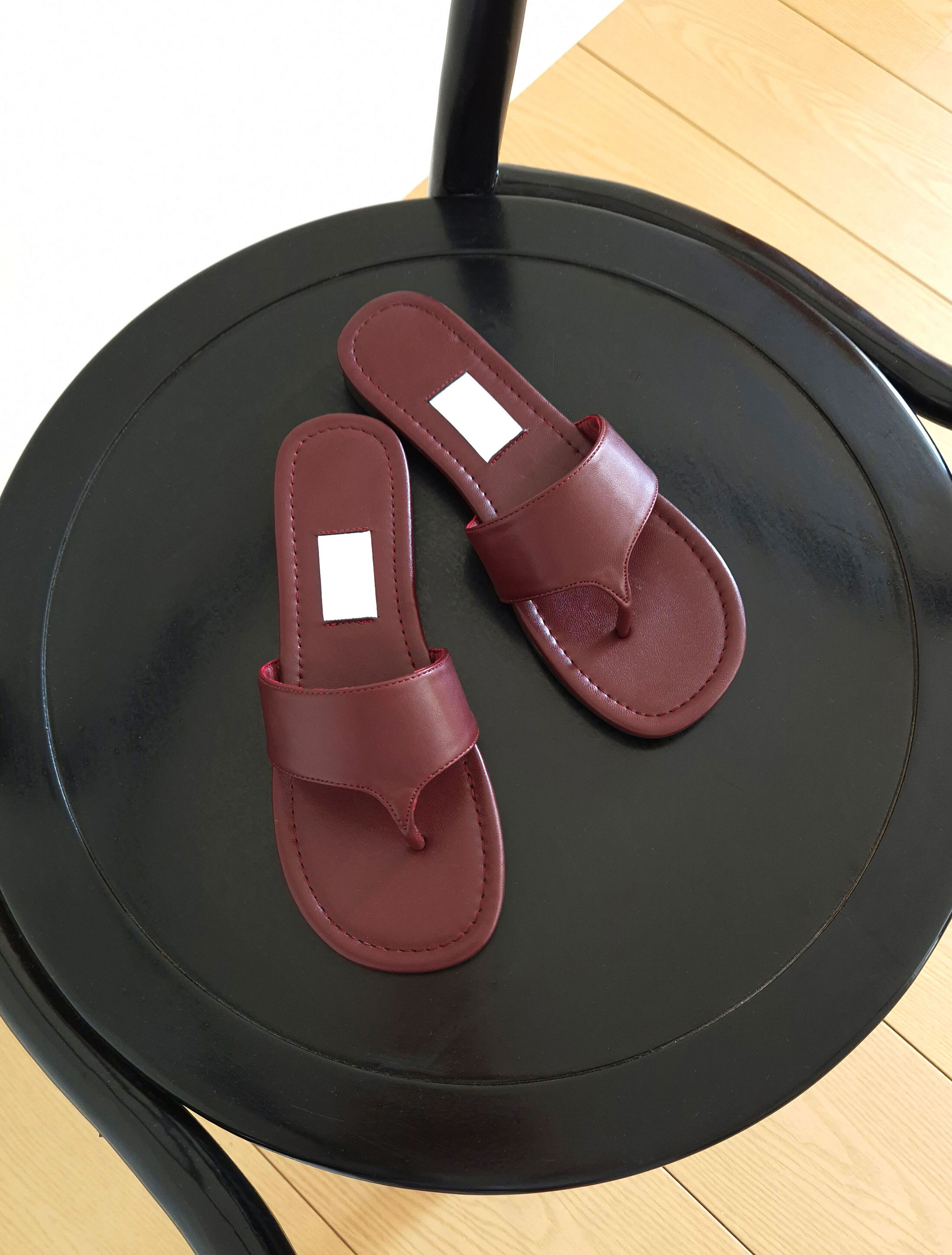 寬帶人字拖涼鞋