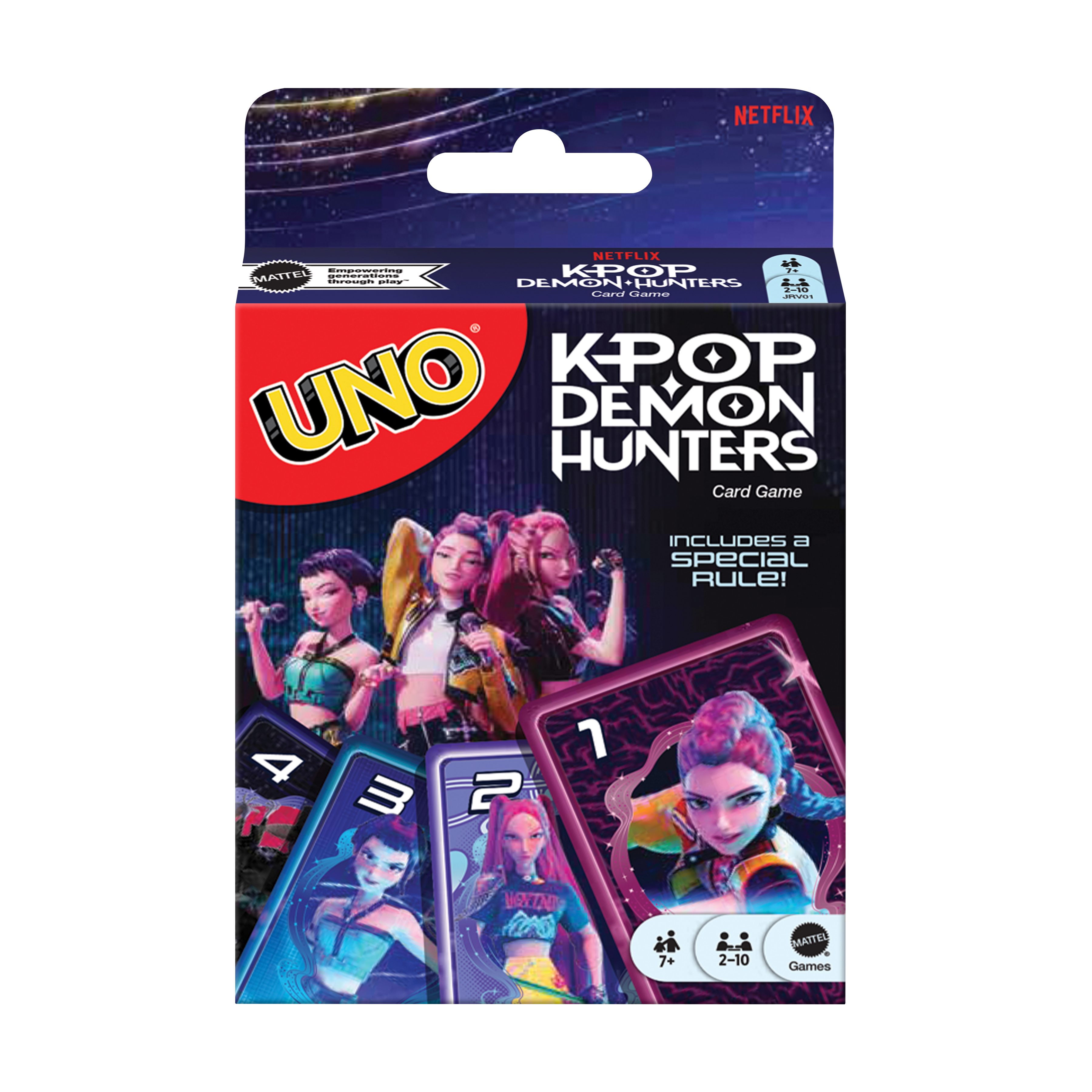 UNO KPOP DEMON HUNTERS UNO卡牌遊戲:Kpop 獵魔女團