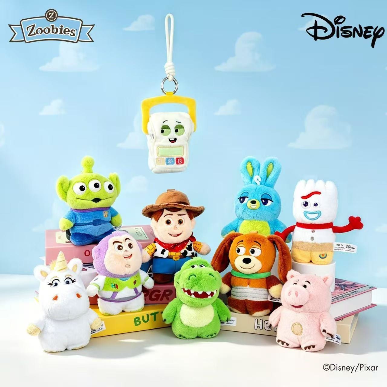 (預購商品) Zoobies × Disney 迪士尼正版授權 玩具總動員收納吊飾