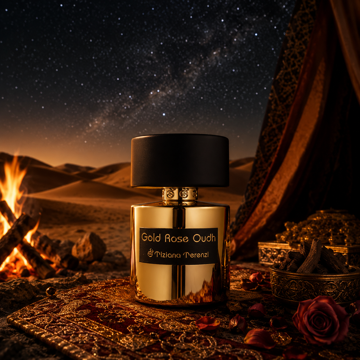 Tiziana Terenzi 蒂齊納泰倫斯 Gold Rose Oudh 玫瑰沉香香精 EXTRAIT 100ml