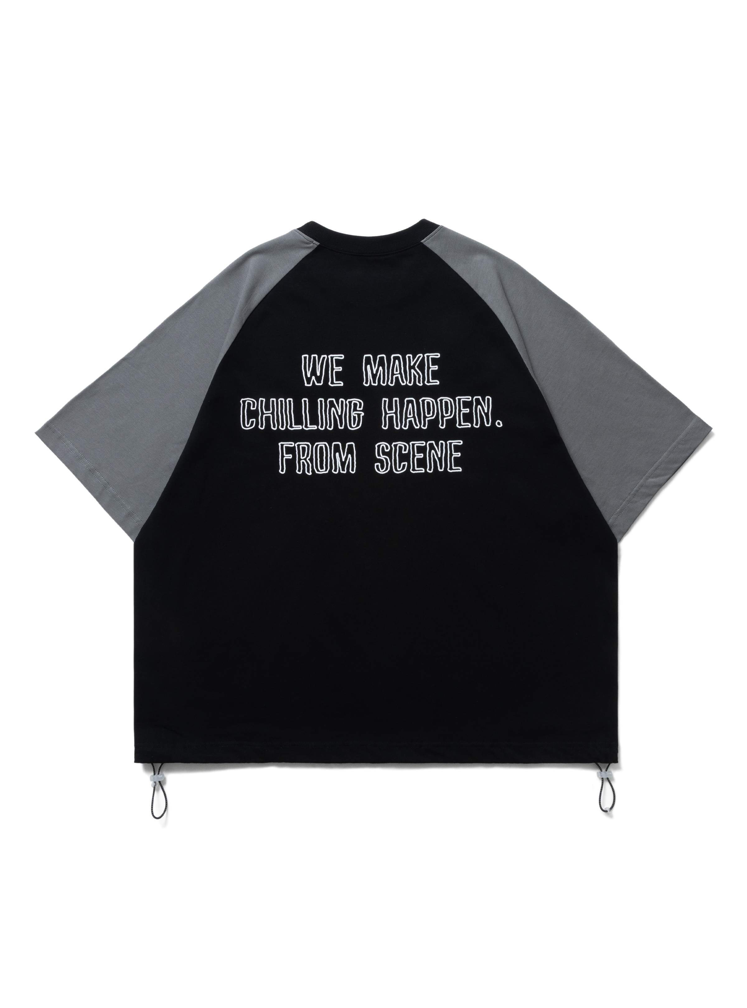 SC BALLOON TEE // BLK_GRY
