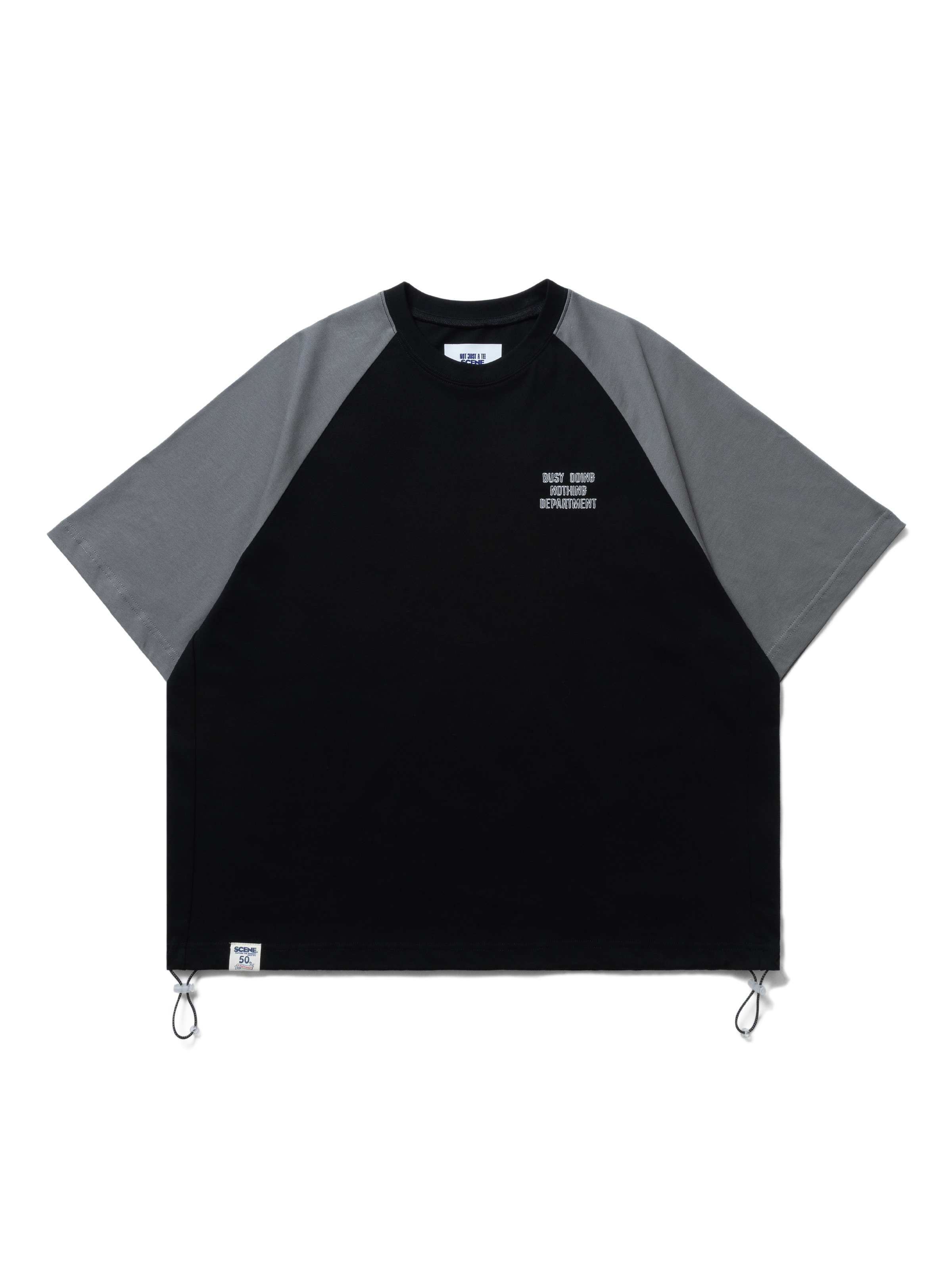 SC BALLOON TEE // BLK_GRY
