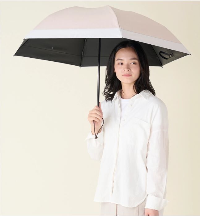 [預購] Sun Barrier 100 三折完全遮光晴雨傘（moku 拼色款）