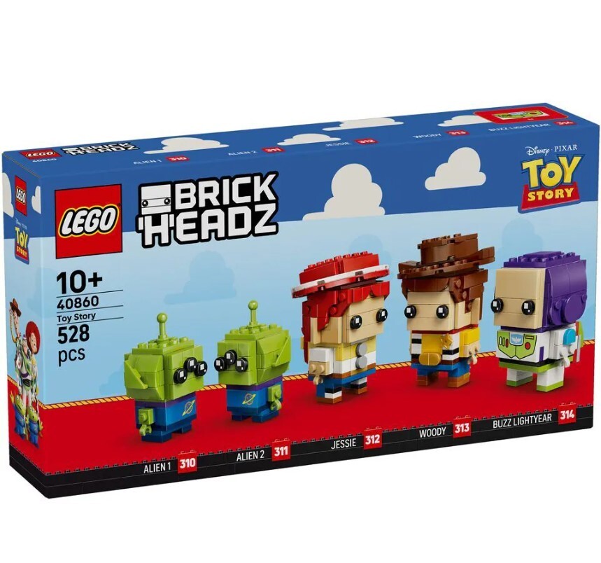 【玩具研究中心】LEGO 樂高 玩具總動員 BrickHeadz系列 40860