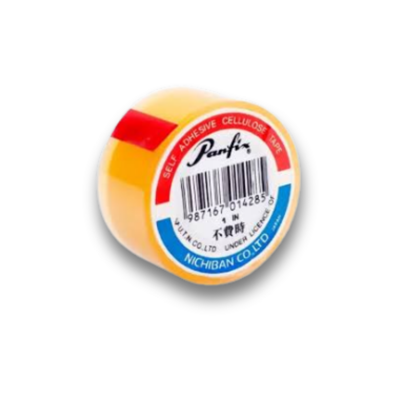 Panfix 不費時 1” (25碼) 透明膠紙 (1筒6卷)