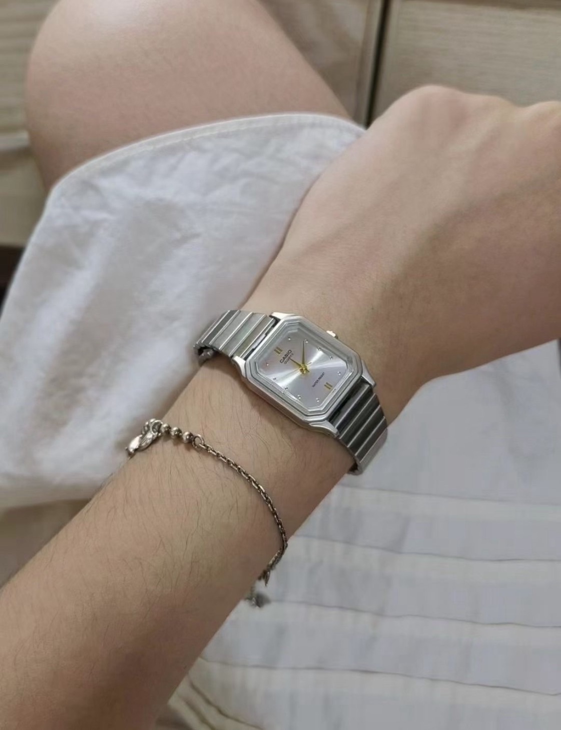 今晚調漲<復古文藝浪潮⌚️> Casio Vintage 銀方塊復古手錶 女款