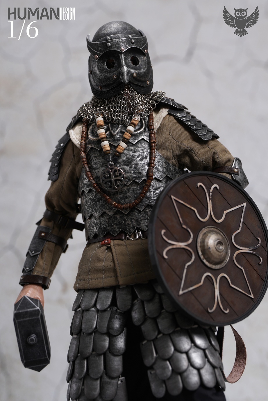(預訂) HUMAN DESIGN HD01 1/6 貓頭鷹騎士Owl Knight 可動人偶
