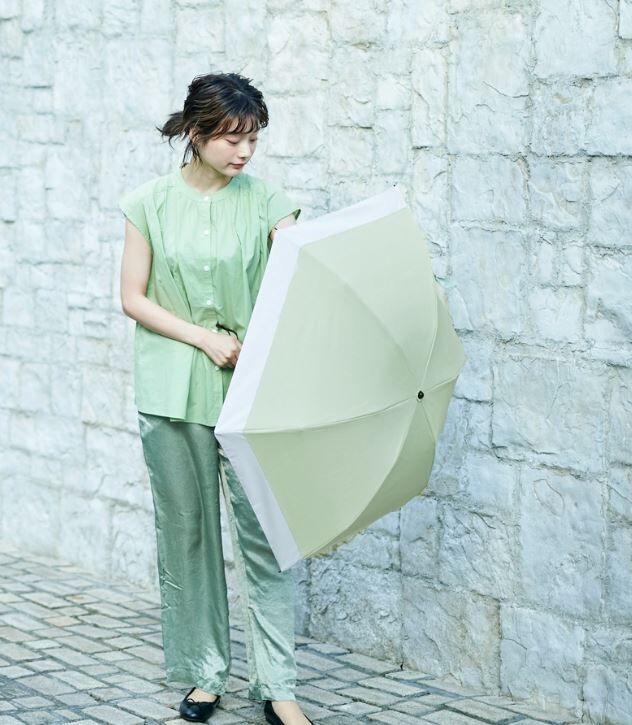 預購] Sun Barrier 100 三折完全遮光晴雨傘（moku 拼色款）