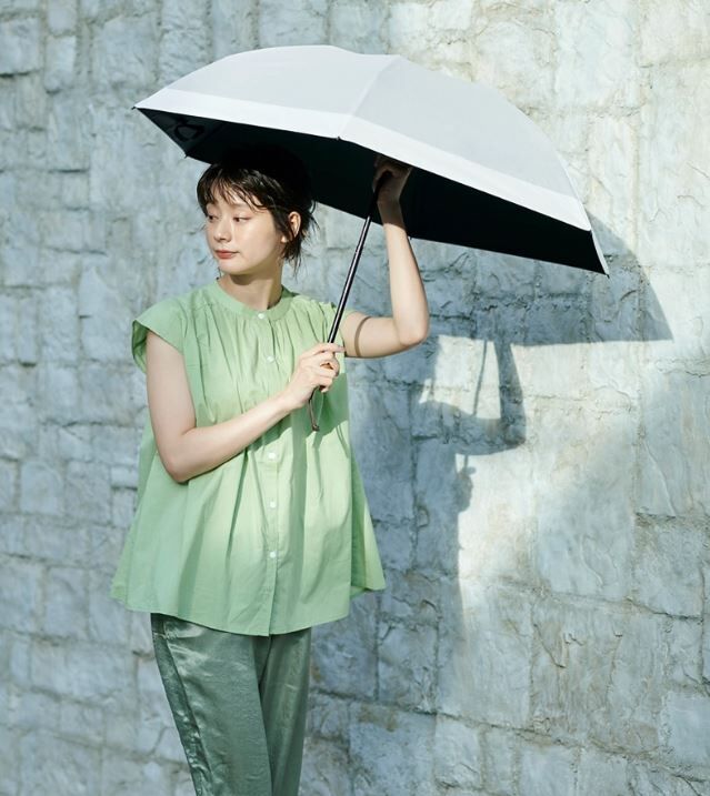[預購] Sun Barrier 100 三折完全遮光晴雨傘（moku 拼色款）