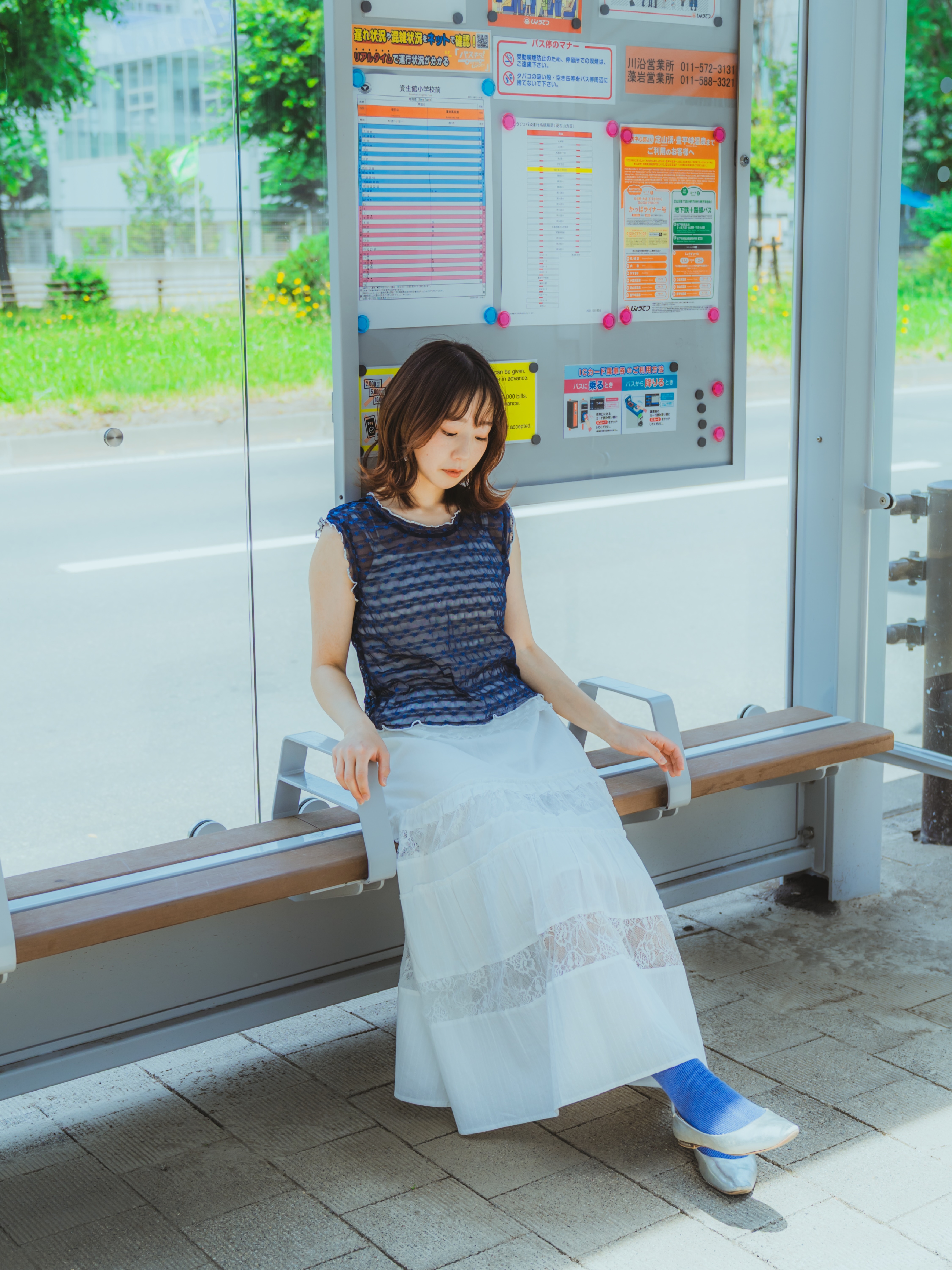 兩色 / 法式蕾絲透膚間層蛋糕裙 / Romantic Sheer Lace Tiered Skirt