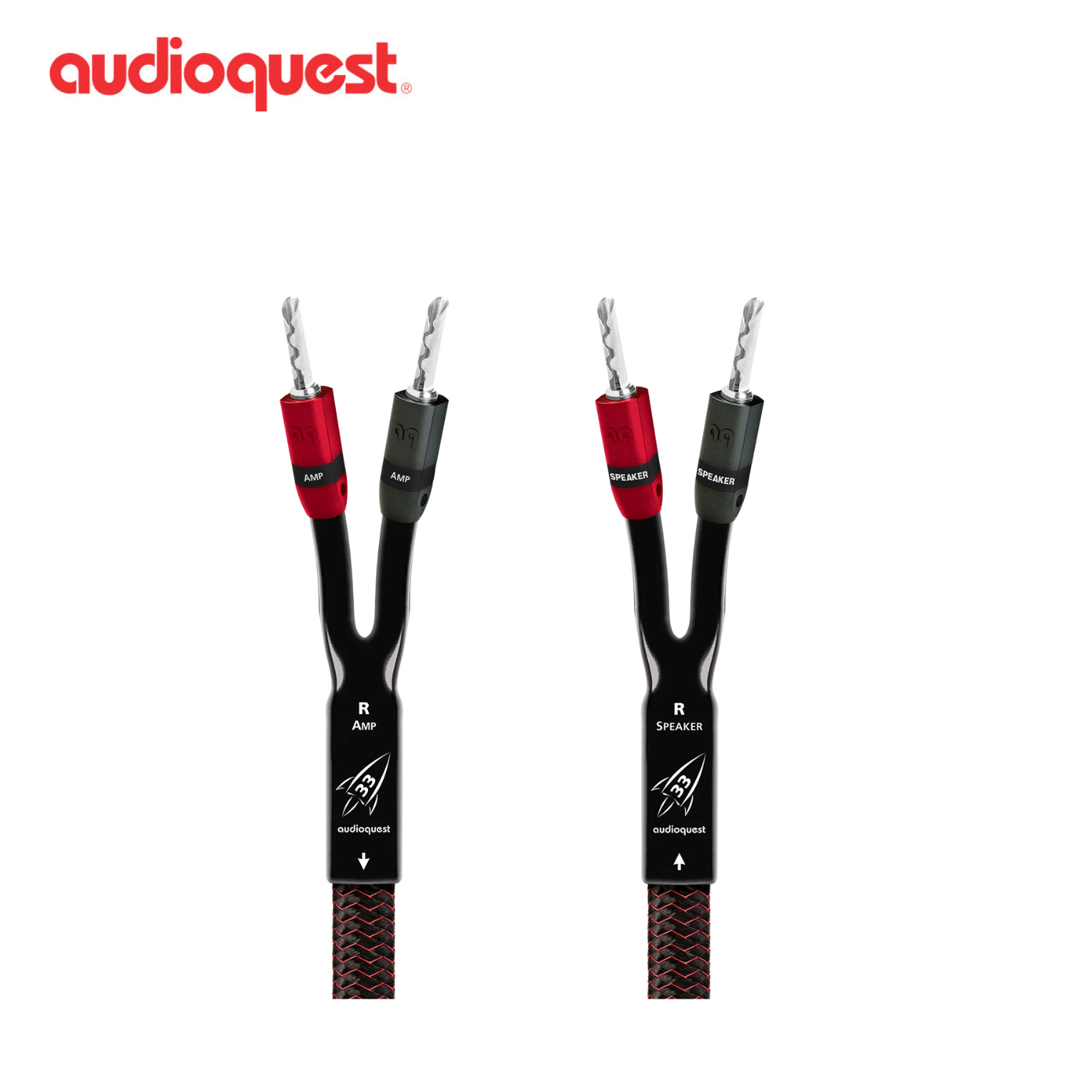 AudioQuest 火箭 Rocket 33 喇叭線