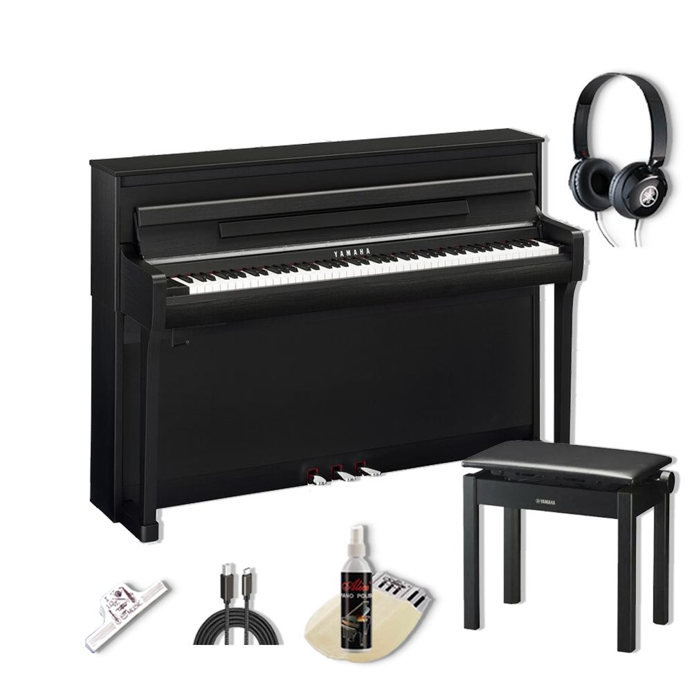 保固3年 YAMAHA CLP-885 88鍵 霧黑 電鋼琴 CLP885｜旗艦 GrandTouch 鍵盤｜到府安裝｜公司貨