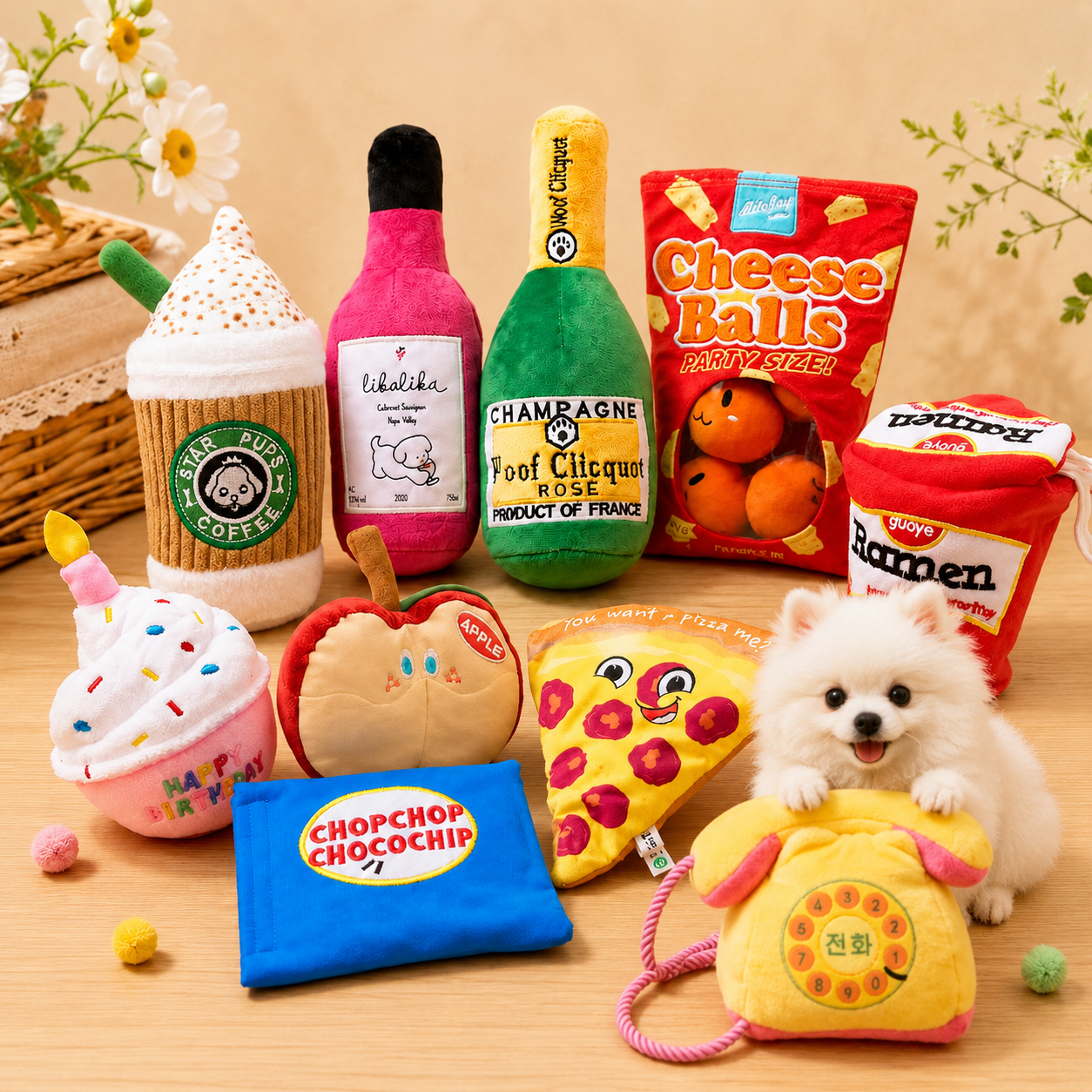 INS-STYLE PET SNUFFLE TOY