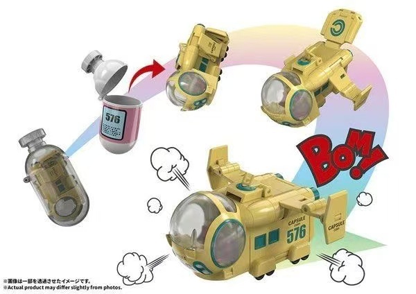 Bandai CHANGEARTS CAPSULE BULUMA'S MOTORCYCLE CAPSULE HOUSE TIME MACHINE BULUMA’S AIRPLANE  莊子 萬能膠囊
