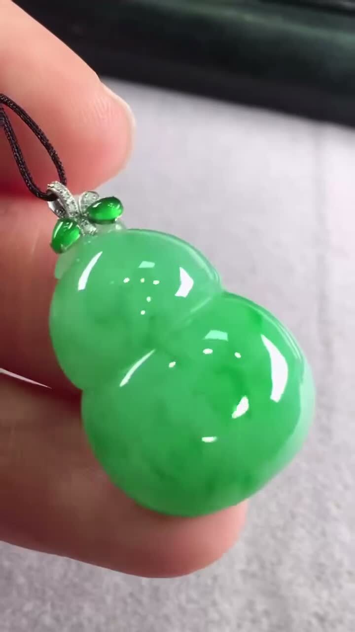 617333 翡翠葫蘆吊墜
