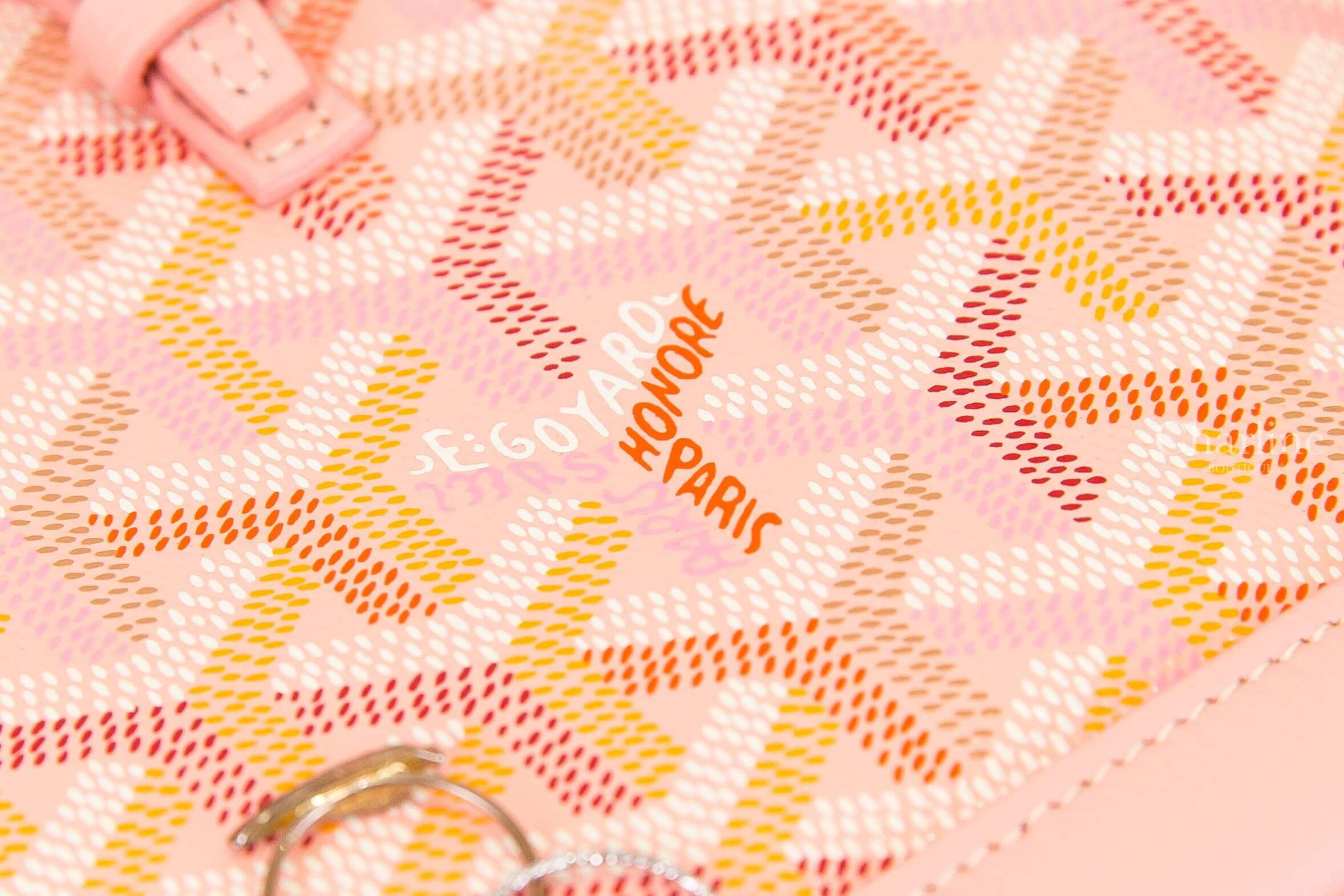 Goyard Alpin Mini Backpack Multicoloured 限定色腮紅粉帆布小牛皮迷你手提後背包