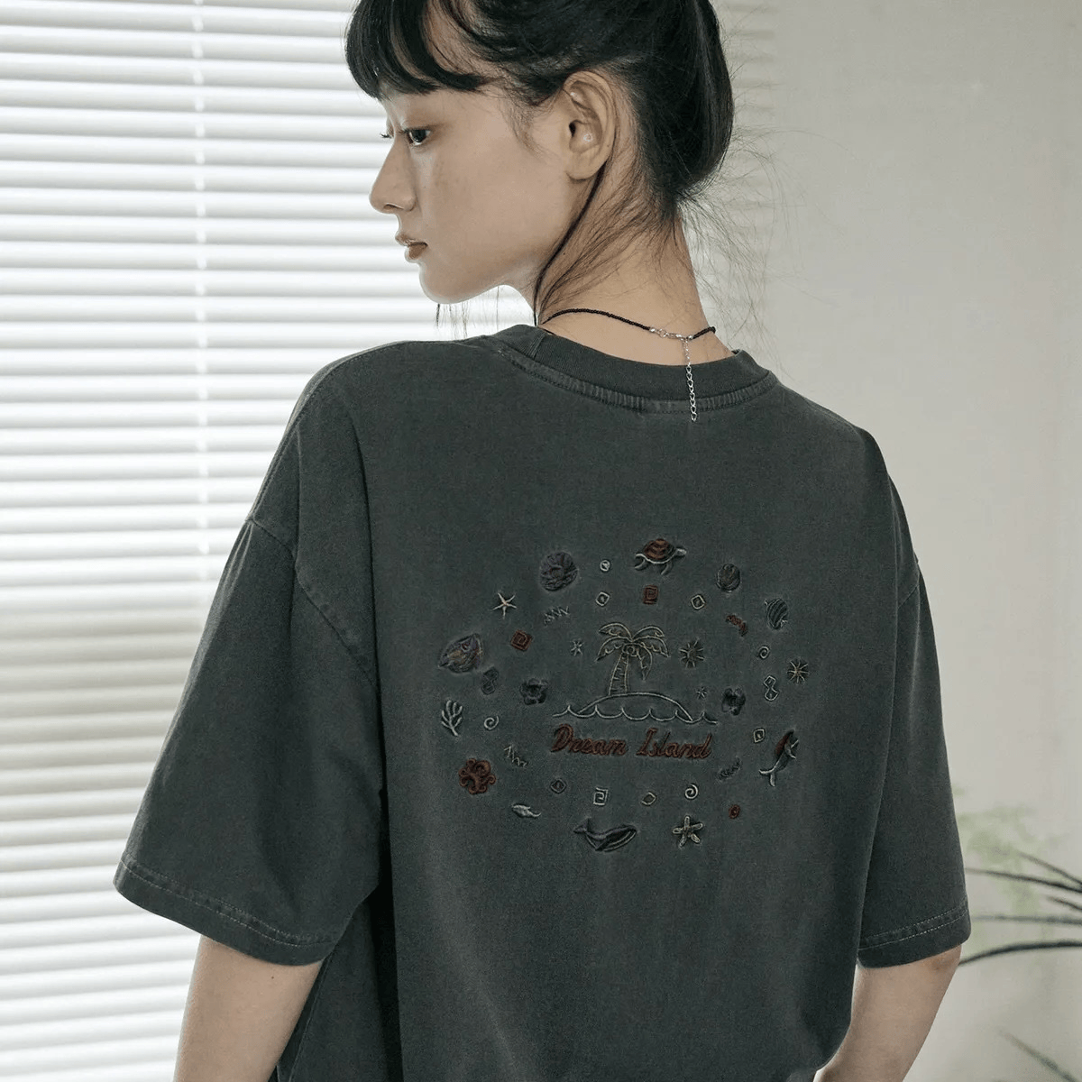 CPGN STUDIO｜Dream Island Pigment T-Shirt [2 colors] CP247