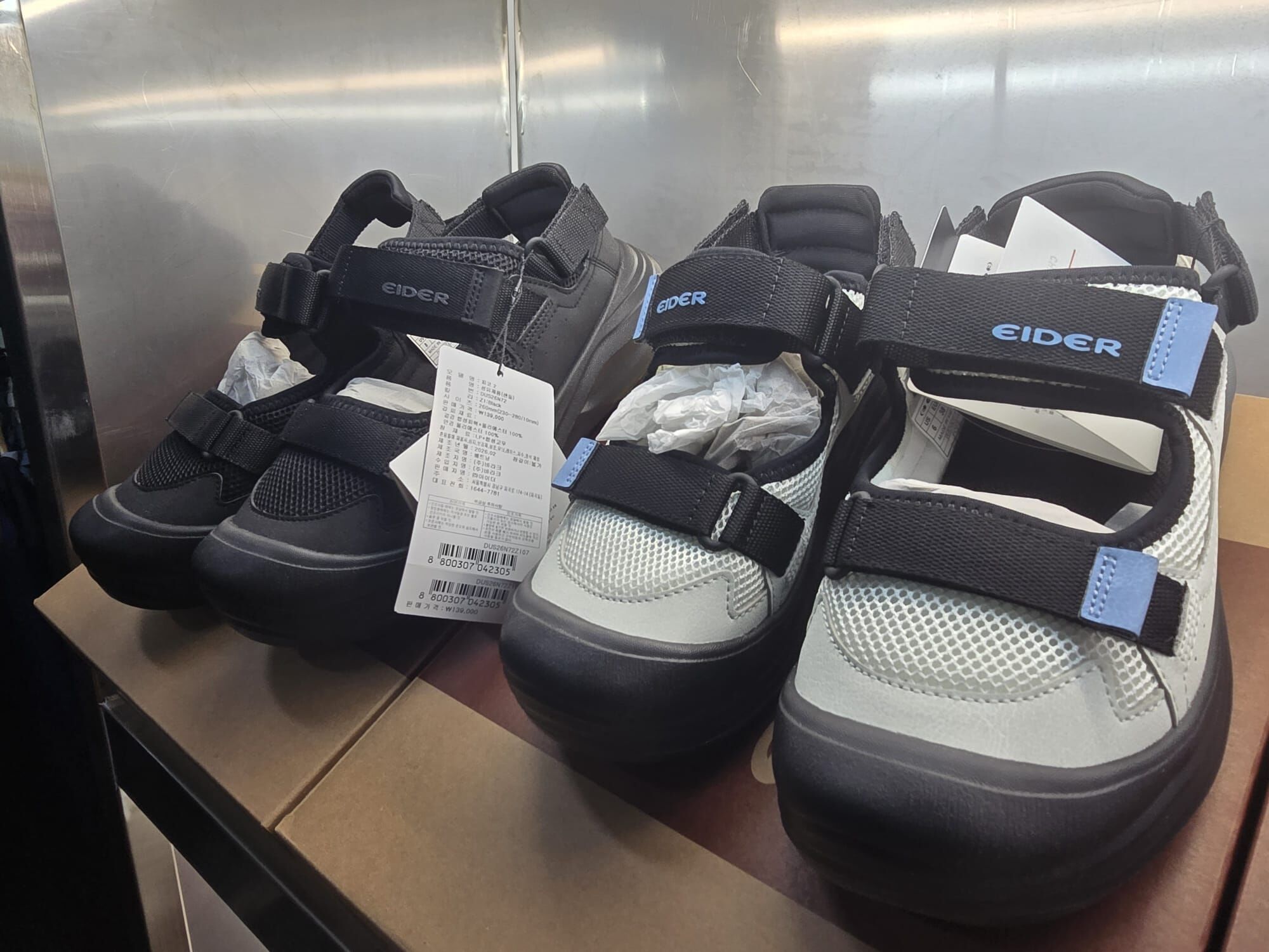 【直播】EIDER LX0703812 中性防滑越野水陸兩用涼鞋(DUS26N72）