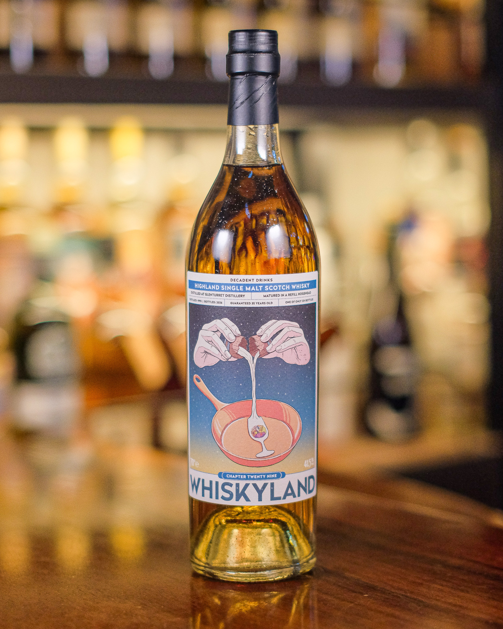 Glenturret 1990/2026 35YO Refill Hogshead 41.5% Decadent Drinks - Whiskyland [Chapter Twenty Nine]