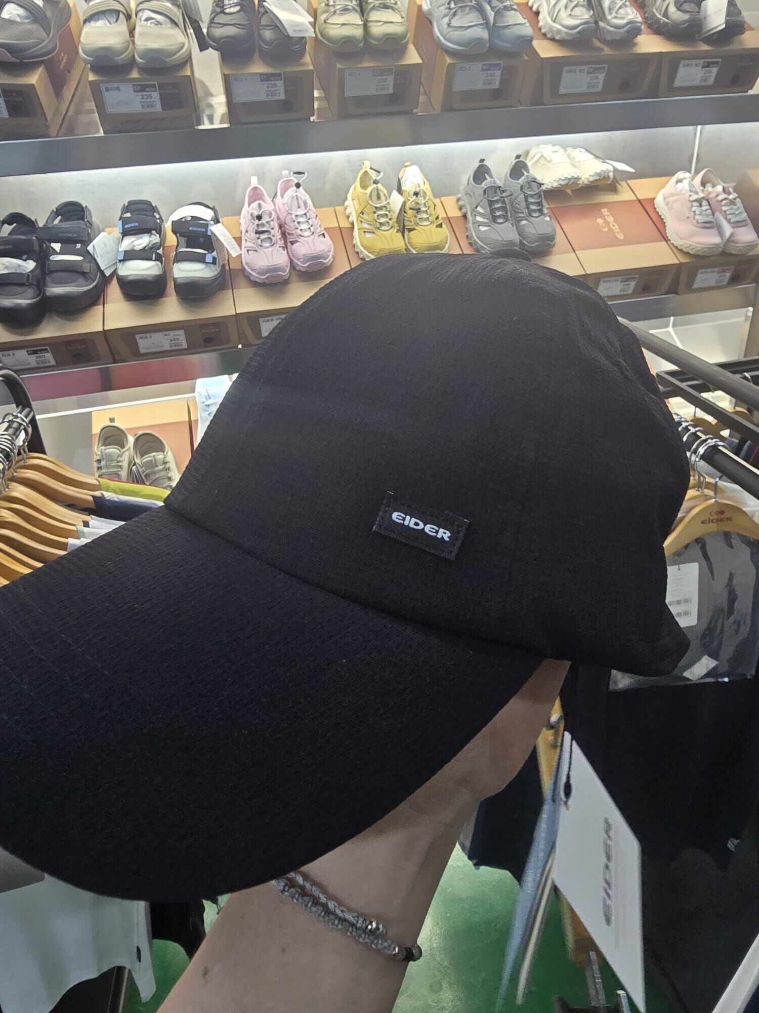 【直播】EIDER LX0703814 輕量棒球帽(DUA26C44）
