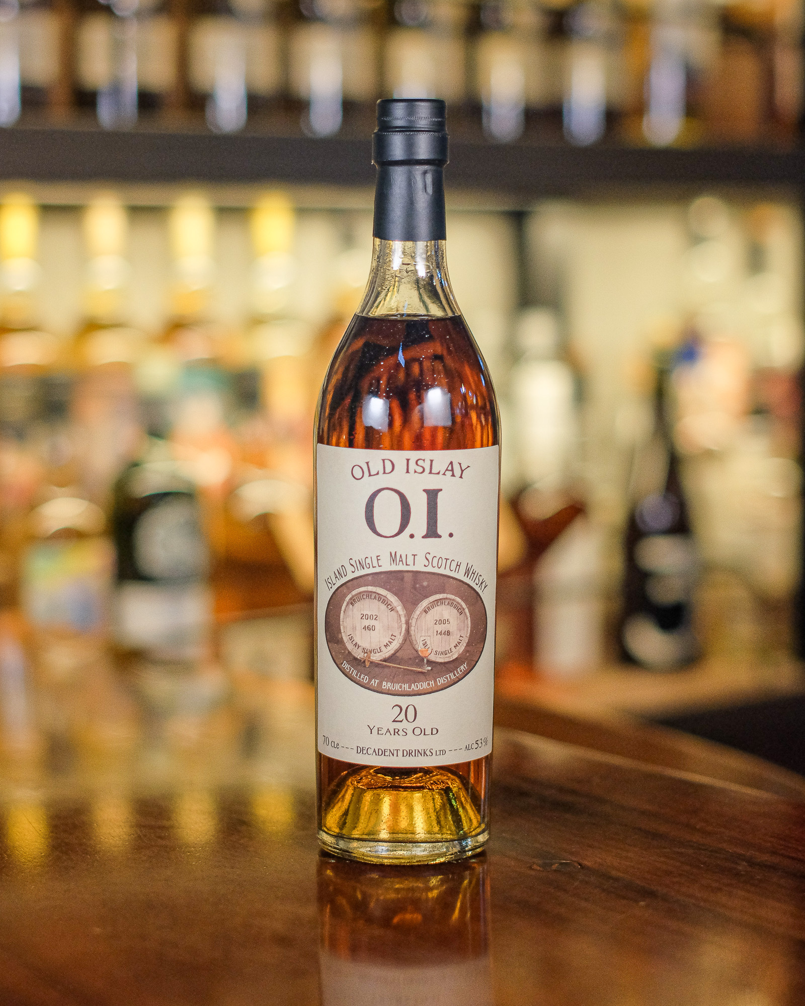 Bruichladdich 2002&2005/2026 20YO 53% Decadent Drinks - Old Islay
