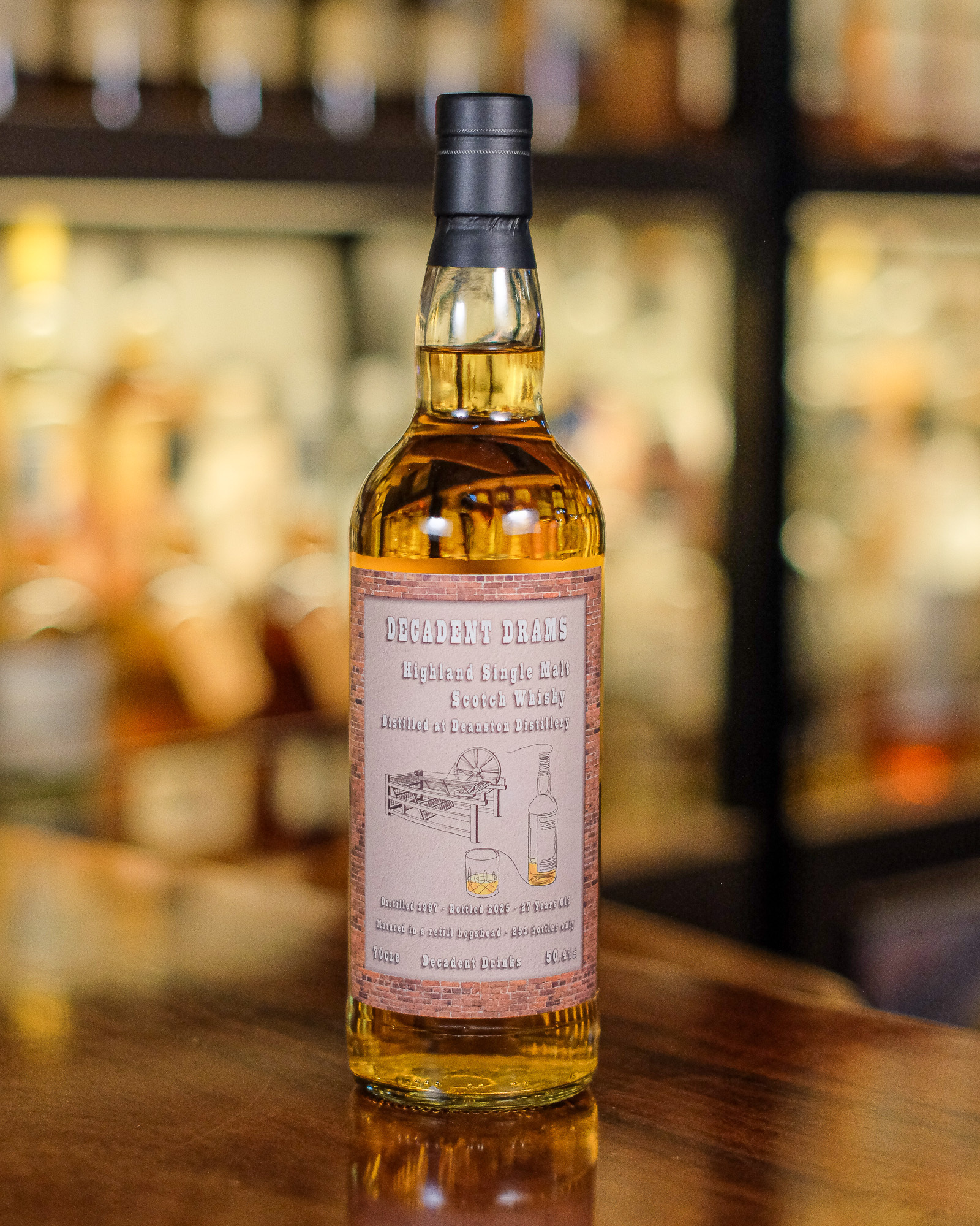 Deanston 1997/2025 27YO Refill Hogshead 50.4% Decadent Drinks - Decadent Drams
